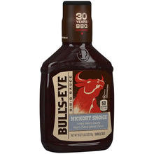 Bull's-Eye Hickory Smoke BBQ Sauce 18 oz - hickory smoke barbecue sauce bottle
