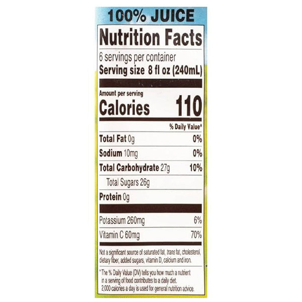 Apple & Eve Organic 100% Apple Juice, USDA Organic Fruit Juice, No Added Sugar, Not From Concentrate, Family Friendly Beverage, 48 Oz