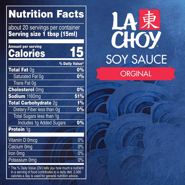 La Choy All Purpose Soy Sauce Original 10 fl oz — 20 Servings