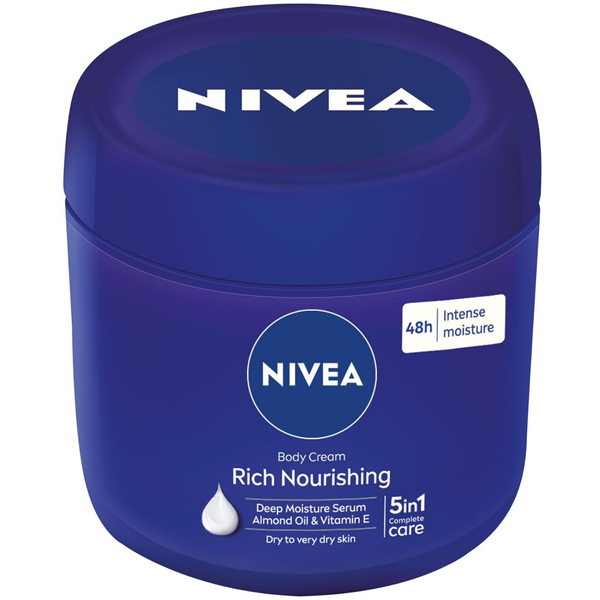 Nivea Rich Nourishing Body Cream Dry Skin Almond Oil 400 ml
