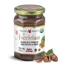 Rigoni di Asiago Nocciolata Original Hazelnut Spread 9.52 oz - jar front label