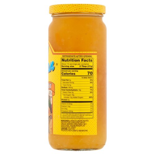 Saucy Susan Peach Apricot Sauce – Sweet & Tangy Glaze, Marinade & Dipping Sauce – 19 oz Jar