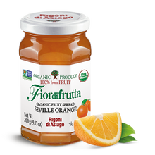 Rigoni di Asiago Fior di Frutta Seville Orange Preserve 9.17 oz - jar front label