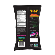Zack's Mighty Rolled Tortilla Chips, Chile Lime nutrition facts and ingredients