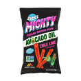 Zack's Mighty Rolled Tortilla Chips, Chile Lime, 7 oz bag - front