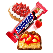 Snickers Chocolate Bar Berry Whip Flavor 1.42 oz( Pack of 15 )