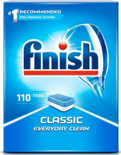 Finish Classic, tablettes de lave-vaisselle, paquet de 110 tablettes
