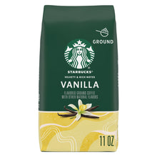Starbucks Vanilla Flavored Ground Coffee, 11 oz
