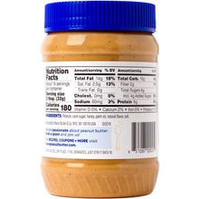 Peanut Butter & Co. The Bee’s Knees Peanut Butter, Creamy Peanut Butter with Honey, 16 oz Jar