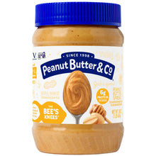 Peanut Butter & Co. The Bee’s Knees Peanut Butter, Creamy Peanut Butter with Honey, 16 oz Jar