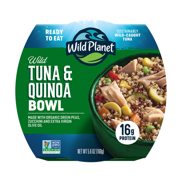 Wild Planet Wild Tuna & Quinoa Salad, Ready to Eat, 5.6 oz