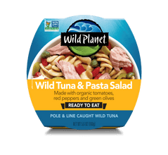Wild Planet Wild Tuna & Pasta Salad, 5.6 oz - front