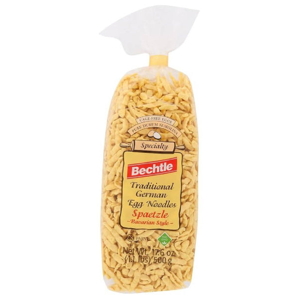 Spaetzle Bavarian Style Pasta – Traditional German Egg Noodles for Authentic European Dishes, Tender Texture, 17.6 oz Pack