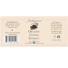 Flavorganics Organic Coffee Extract, Natural Coffee Flavoring for Baking & Beverages, USDA Organic, 2 oz