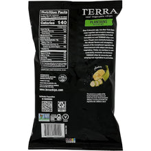 Terra Plantain Sea Salt Chips, Crispy Plantain Chips with Sea Salt, Gluten Free Snack, 5 oz, 12 Pack