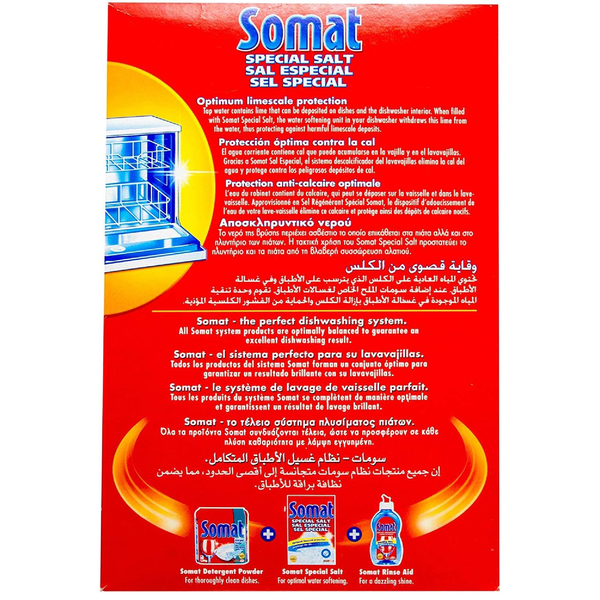 Somat Dishwasher Salt 1. 2Kg