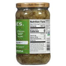 Bubbies Kosher Dill Relish, Traditional Fermented Pickle Relish, Crunchy & Tangy Flavor, 16 oz Jars, 6 Pack
