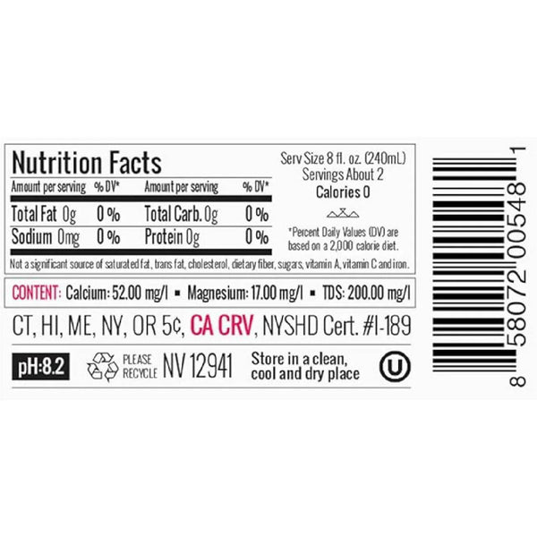 Aqua Carpatica Natural Spring Water, Naturally Filtered Alkaline Bottled Water, 16.9 oz, 24 Pack - Real Prime Deals