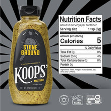 Organic Stone Ground Mustard, Whole Grain Mustard with Rustic Texture, 12 oz - Real Prime Deals