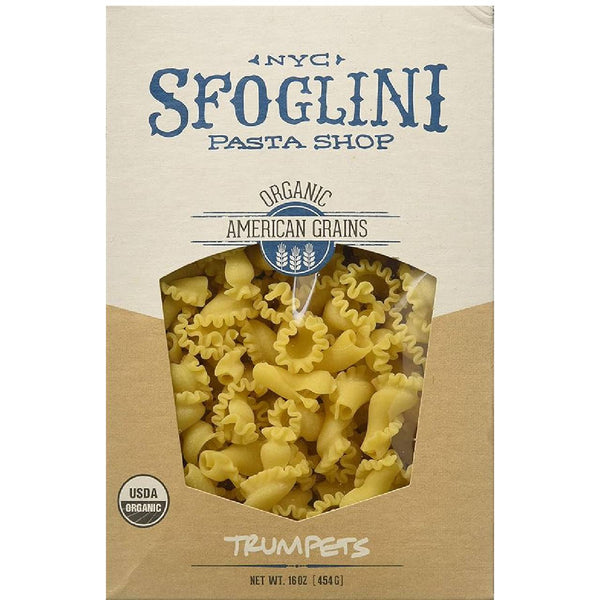 Sfoglini Organic Durum Semolina Cavatelli, Traditional Italian-Style Pasta, Sauce-Gripping Texture, 16 oz