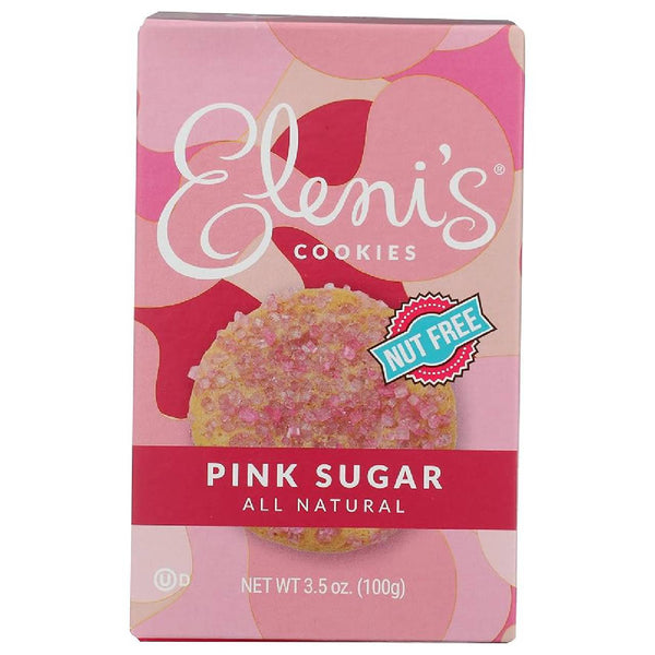 Eleni’s New York Pink Sugar Crisp Cookies, Sweet Crispy Sugar Cookies, 3.5 oz - Real Prime Deals