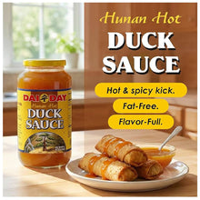 Dai Day Hunan Hot Duck Sauce, Spicy Asian Dipping & Glaze Sauce for Chicken, Pork, Ribs, Egg Rolls & Stir Fry, Fat Free, 40 oz