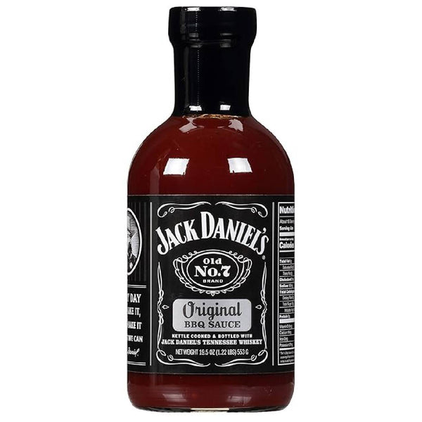 Jack Daniel’s Old No. 7 Original BBQ Sauce, Authentic Small Batch Barbecue Sauce, 19.5 oz
