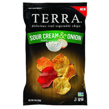 Terra Vegetable Chips Sour Cream & Onion, Crispy Root Vegetable Chips, 5 oz