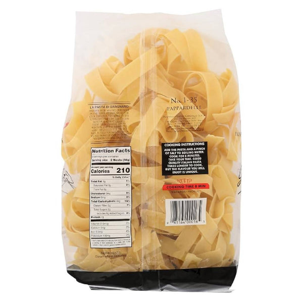 Garofalo Pappardelle Pasta, Premium Italian Durum Wheat Semolina, Bronze-Drawn, Al Dente Texture, One-Ingredient Pasta, 2 Pack