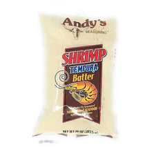 Andy’s Seasoning Shrimp Tempura Batter Mix, 10 oz (283.5 g), Light Crispy Seafood Batter