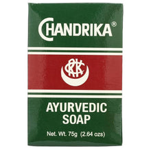 Chandrika Ayurvedic Soap Bar, Herbal Natural Cleansing Soap for Skin Care, 3 oz