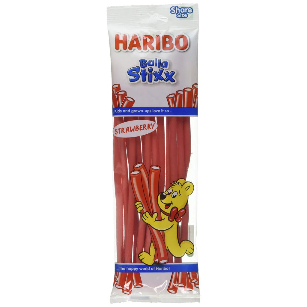 thumbnail image 2 of Haribo 200g Balla Stixx Strawberry Pika Cukr 2 of 14
