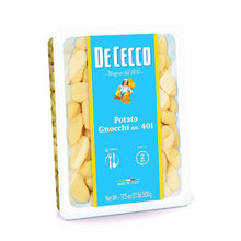 De Cecco Potato Gnocchi No.401, 17.6 oz – Made in Italy, Bronze Die Pasta, High in Protein & Iron