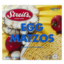 Streit's Egg Matzo, Traditional Jewish Unleavened Bread Crackers, 12 oz - Real Prime Deals