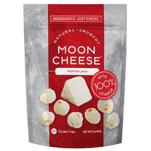 Moon Cheese Pepper Jack, Crunchy 100% Cheese Snack, Gluten Free, High Protein Cheese Bites, 2 oz
