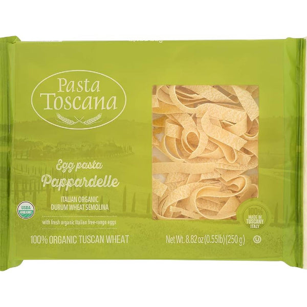 Pasta Toscana Organic Pappardelle Nest Egg Pasta 8.82 oz