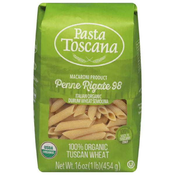 Pasta Toscana Organic Pasta - Penne Rigate 1 Lb