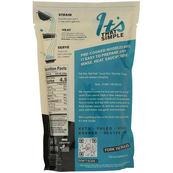 It's Skinny Angel Hair Pasta, Low Calorie & Low Carb Shirataki Noodles, Gluten Free, Keto & Vegan Friendly, 9.52 oz (270g) - Real Prime Deals