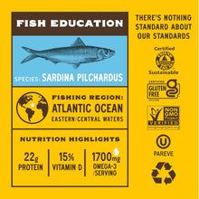 Season Sardines in Olive Oil, Skinless & Boneless, Wild Caught, 4.37 oz Tins (6-Pack) – High Protein, Keto Friendly, Kosher