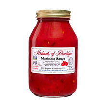 Michael's of Brooklyn Marinara Sauce – Authentic Italian Tomato Pasta Sauce with Fresh Herbs and Garlic, Classic Recipe, 32 oz Jar