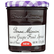 Bonne Maman Concord Grape Fruit Spread, 12.7 oz Jar, Premium French Preserves Made with Natural Ingredients