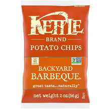 Kettle Brand Backyard Barbeque Kettle Chips, 2 oz Snack Bag, Kettle-Cooked Potato Chips with Smoky BBQ Flavor