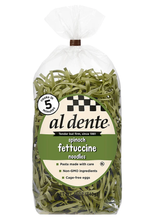 Al Dente Spinach Fettuccine Noodles, 12 oz