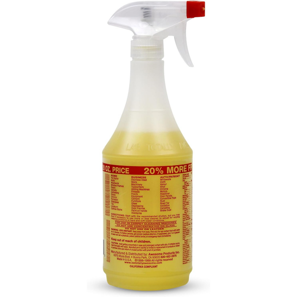 La's Totally Awesome All Purpose Cleaner Spray – 32oz (Pack of 1) Heavy Duty Multi-Surface Degreaser & Stain Remover – Ready-to-Use Cleaning Spray for Kitchen, Bathroom, Floors, Auto & More
