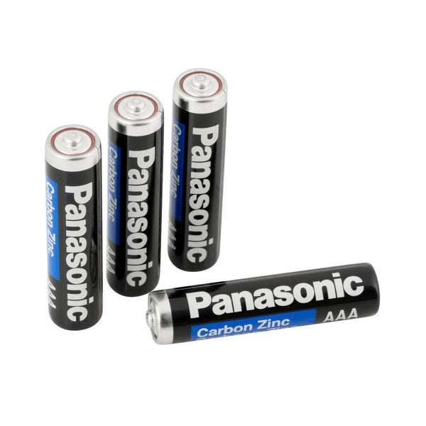 Panasonic AAA Batteries Super Heavy Duty Power Carbon Zinc Triple A Battery 1.5v ( 4 PCS )