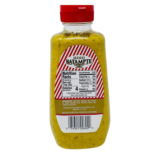 Batampte Deli Mustard, Classic Smooth Mustard, 12 oz Jar Pack of 2 - Real Prime Deals