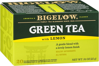 Bigelow Green Tea with Lemon 20 Count