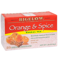 Bigelow Orange and Spice Herbal Tea 20 Count