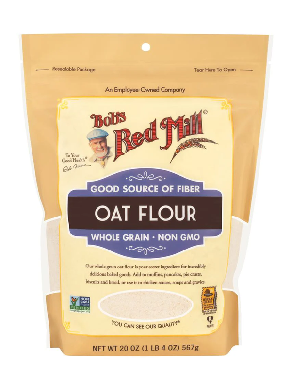 Bob's Red Mill Whole Grain Oat Flour 18 oz