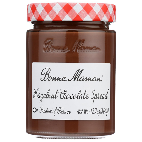 Bonne Maman Chocolate Hazelnut Spread, Rich Cocoa & Roasted Hazelnuts, 12.7 oz
